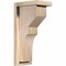 Ekena Millwork Monterey Smooth Corbel w/Backplate, Douglas Fir, 5 1/2"W x 8"D x 16"H COR06X08X16MON01SDF - alternate 1
